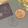 Personalised keyring Image 2