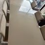 Extending dining table and chairs for sale Image 4