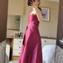 Cerise pink strapless bridesmaid dresses Image 7