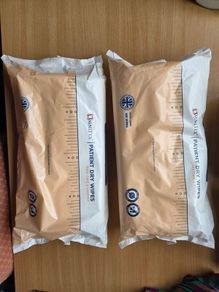 Medical bed disposable sheets & Dry wipes for incontinence