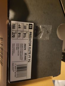 Adidas football boots
