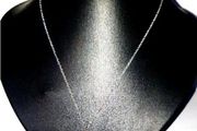 Vintage Hallmarked Silver Filigree Heart Necklace