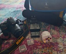 Nikon D3500 plus accessories