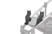 Uppababy - Vista lower twin adaptor