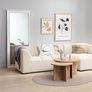 JYSK wood white mirror 78x180cm Image 3