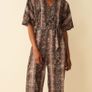 Snake print jumpsuit Image 7