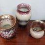 Wonderful Curated Selection of Three Mid Century West German, German, Foreign Pottery Vases and Jugs for Sale as a Collection. Makers include Bay Keramiks and Scheurich Keramiks Image 2