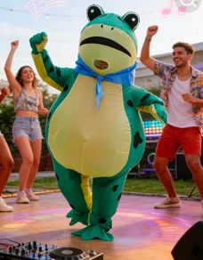 Inflatable Frog costume
