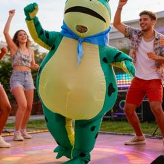 Inflatable Frog costume