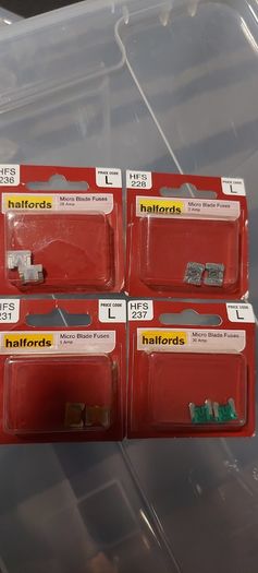 Car fuses MICRO