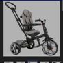 Q-Play Prime 6-In-1 Trike Grey Image 6