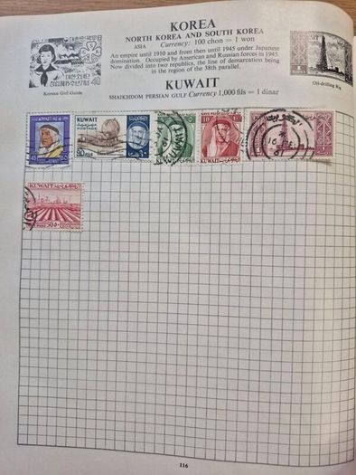 Stamps of the world stanley gibbson album