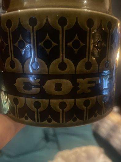 Hornsea coffee pottery