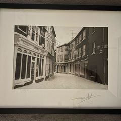Large Framed Giles Norman - 1987 Kinsale under Snow