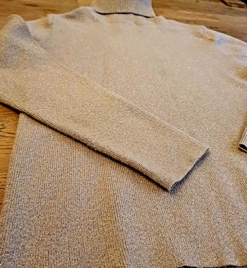 Zara Gorgeous Gold Knit Girl's Jumper Age 10 Yr