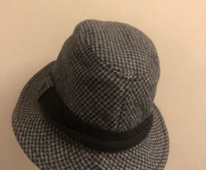 Grey hat (approx age 6-10)