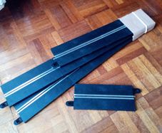 Scalextric C7016: 9x New Single Lane Half-straight - Sports Track (digital pit lane)