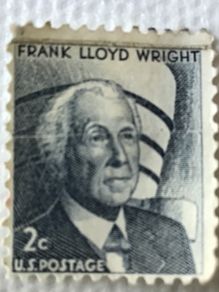 US stamp - Frank Lloyd Wright