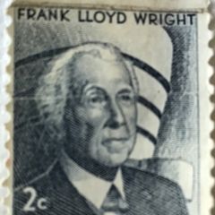 US stamp - Frank Lloyd Wright