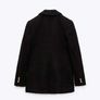 Zara Textured Blazer Image 4