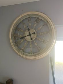 Rustic wall clock