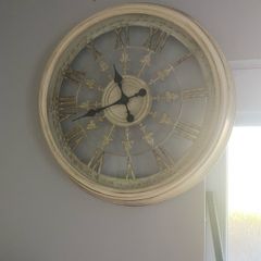 Rustic wall clock