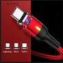 Magnetic Cable for iPhone xiaomi Huawei USAMS 3A Fast Charging Magnet USB Cable Micro USB Type C cable Magnet Charger&Data Sync Image 3
