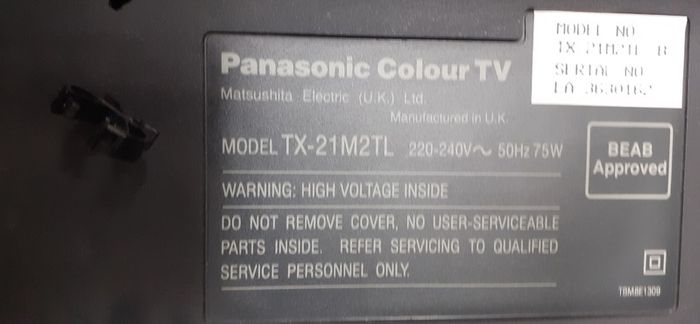 Panasonic Crt Tv