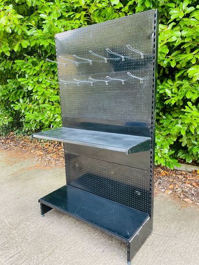 Large Black Peg Board Display Stand - Modular - 40 Free Hooks - Multiples Available!!