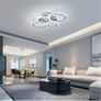 Brand New Modern Ceiling Light 58W Dimmable Flush Mount LED Ceiling Light 4 Rings Image 8
