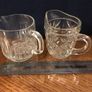 Two Vintage Glass jugs Image 3