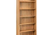 6-Tier Bookcase 80x22.5x170 cm Solid Oak Wood