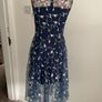 dress paisie blue lace Tulle dress size 10 occasion dress Image 7