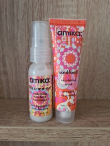 AMIKA frizz me not and Soulfood nourishing mask