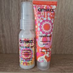 AMIKA frizz me not and Soulfood nourishing mask