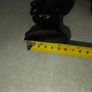 Carved Ebony Wood? Head Man & Woman Bust Tribal Head Statue Figure Set Vintage Image 7