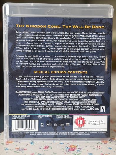 The Boondock Saints Blu-ray