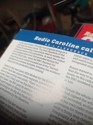 Radio Caroline 60s cd's
