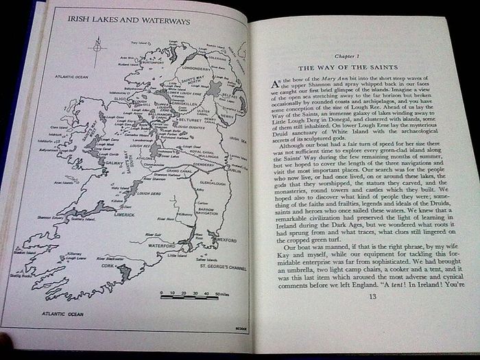 In the Wake of the Gods on the waterways of Ireland Irish By Hugh Malet