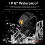 115plus Bluetooth Smart Fitness Watch Sport Bracelet Waterproof Heart Rate Blood Oxygen Adult Blood Pressure Electronic Bracelet Monitoring Image 2