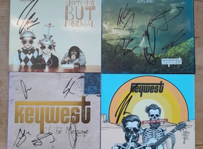 6 Keywest CD's - All Signed By Band