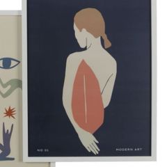 50x70 frame white