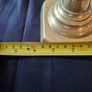 Beautiful Pair of Victorian Brass Candlesticks, Postage Available or collection Image 7