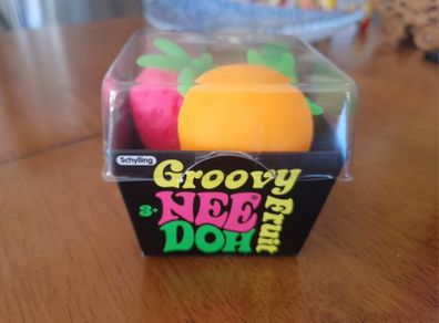 Needoh Groovy Fruit Genuine Squishy