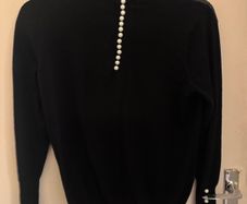 Savida pea Mel black jumper