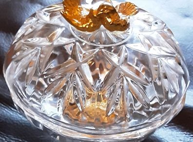 Nice crystal trinket dish