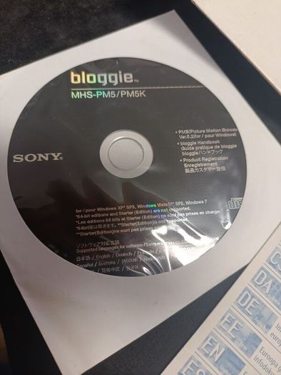 Sony Bloggie MHS-PM5K Camera. 360degree Video