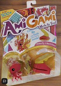 Amigami Pink Butterfly And Heart Punch Creative Toy