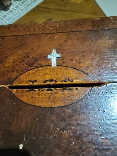 Vintage church collection box
