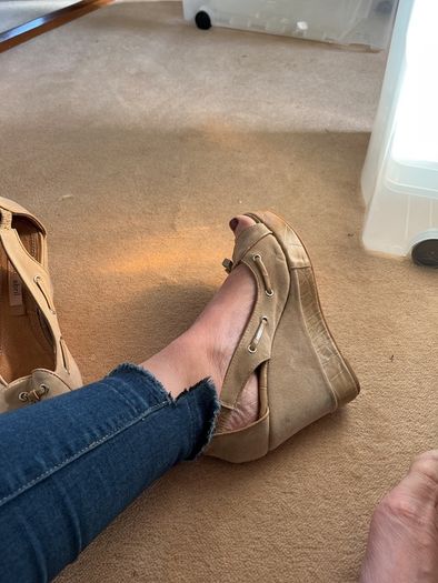 Tan wedge Sandals